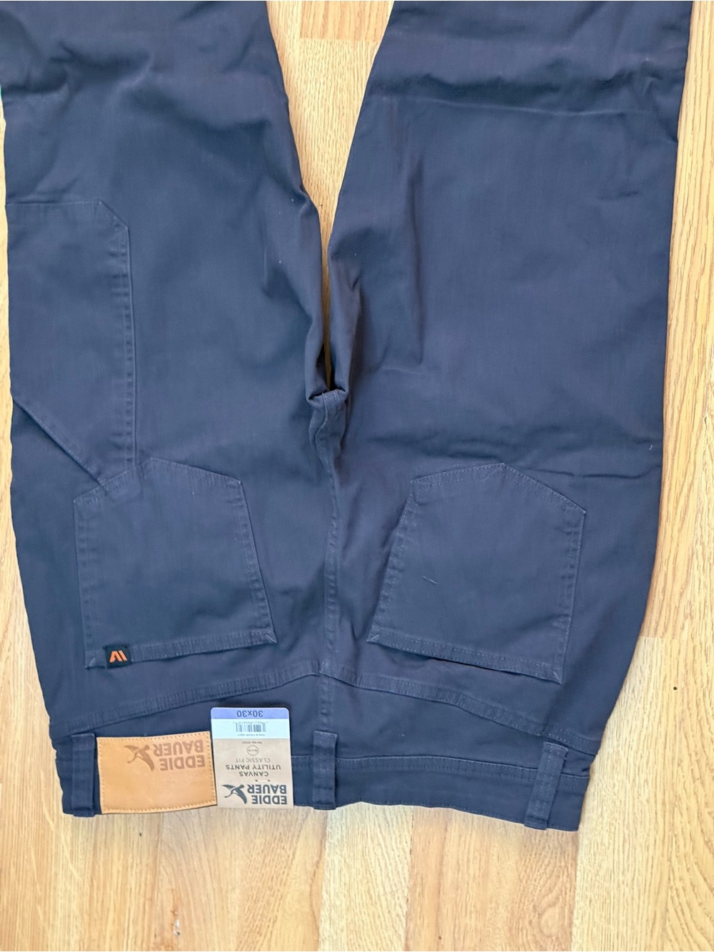 Eddie Bauer Navy Straight-Leg Chinos - Picture 7 of 10